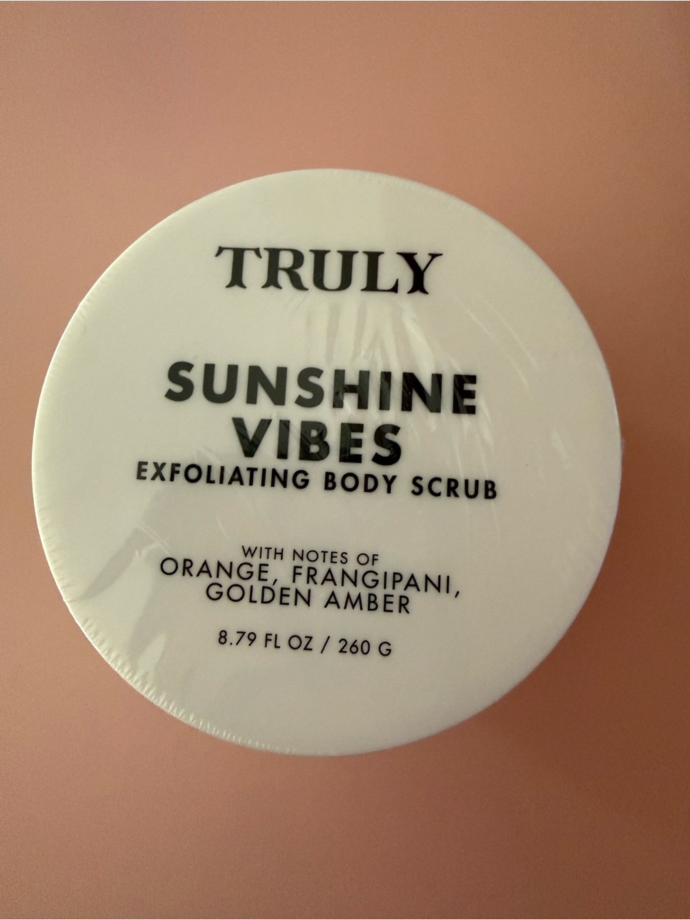 Truly Sunshine Vibes Body Scrub NEW Sealed